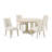 Lotus Bay 60" Round Dining Table - Sand