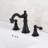 Two Handle 8 Inch Widespread Bathroom Faucet-99868186