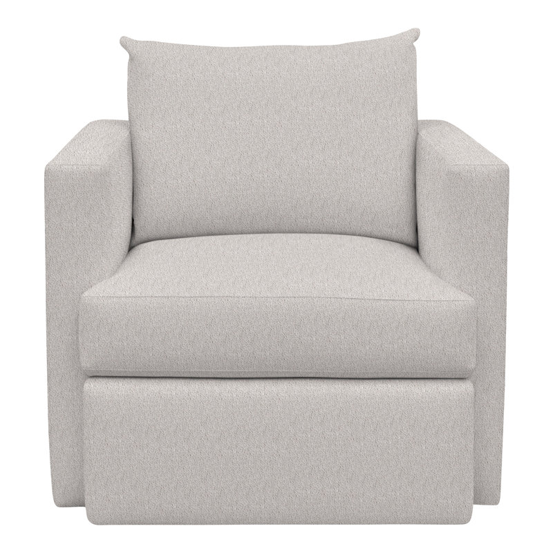 Emory Swivel Armchair, Navada Granite