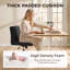 HOMCOM Linen Criss Cross Chair