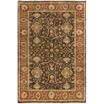 Harrell Wool Oriental Indoor Rug