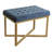 Mikey 24'' Wide Velvet Tufted Rectangle Standard Ottoman