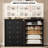 Modern 5-Drawer Dresser With Anti-Tip Kit, Tall Wood Chest For Bedroom Or Living Room Storage-755893811-747555181