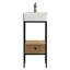 Meuble-lavabo simple 16 po Cassidy