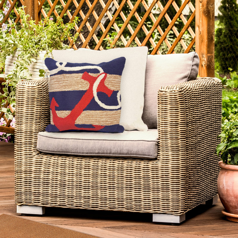  Anchor Throw Pillow