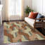 Tapis Mid-Century moderne lavable à la machine intérieur / extérieur Lockway ACN2422-1240475
