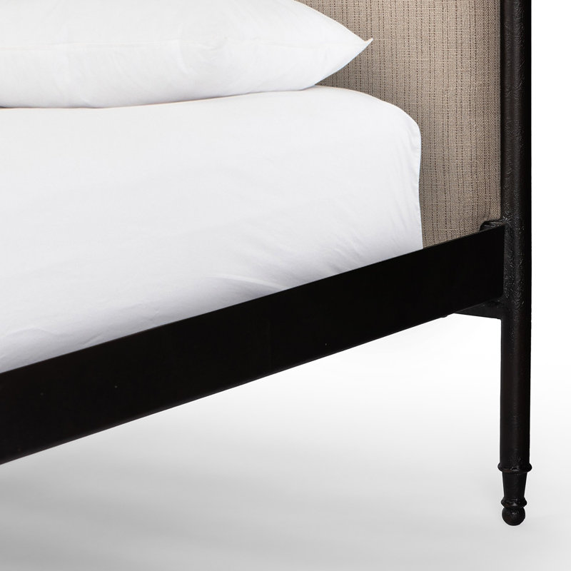 Leyla Bed, King, Laine Natural