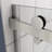 Sliding Shower Door 5/16" Tempered Glass - Adjustable For Uneven Wall Bathroom With And Smooth Track-123108710