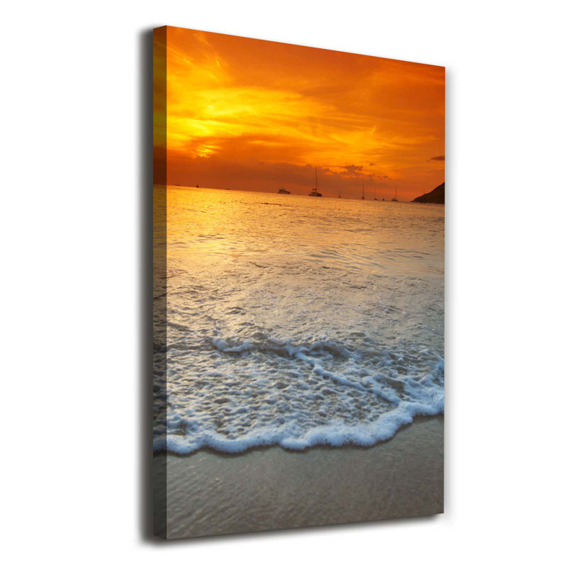 Sunset - Wrapped Canvas Print