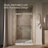 Levity Plus Less Sliding Shower Door, 81-5/8 In. H X 44-5/8 - 47-5/8 In. W, With 3/8 In.-Thick Crystal Clear Glass-71812641