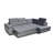 Velvet L-Shaped Sectional-1741409253