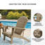 Chaise Adirondack d'extérieur Demitrios