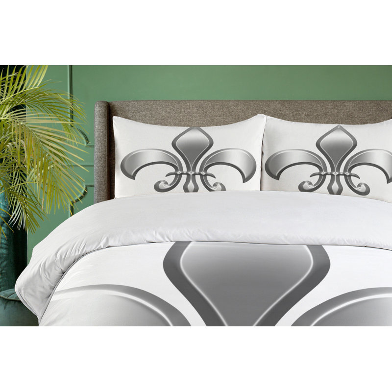 French Country Damask Duvet Cover