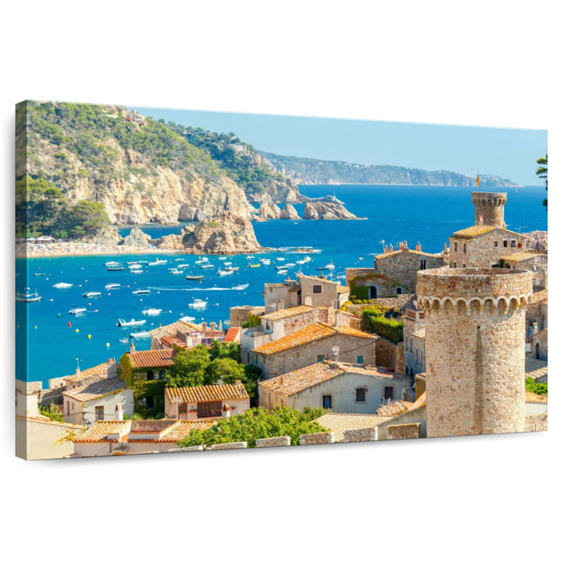 Harpa Tossa De Mar, Espagne, H 26 po x l 39 po