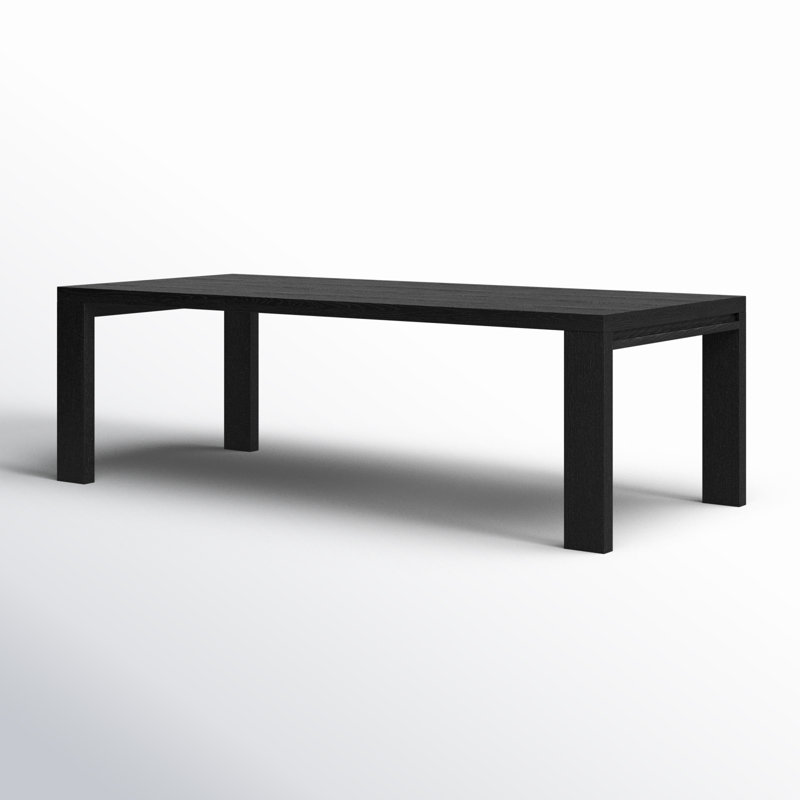 Millie Dining Table, Drifted Oak Solid, 30" H x 72" L x 96" W