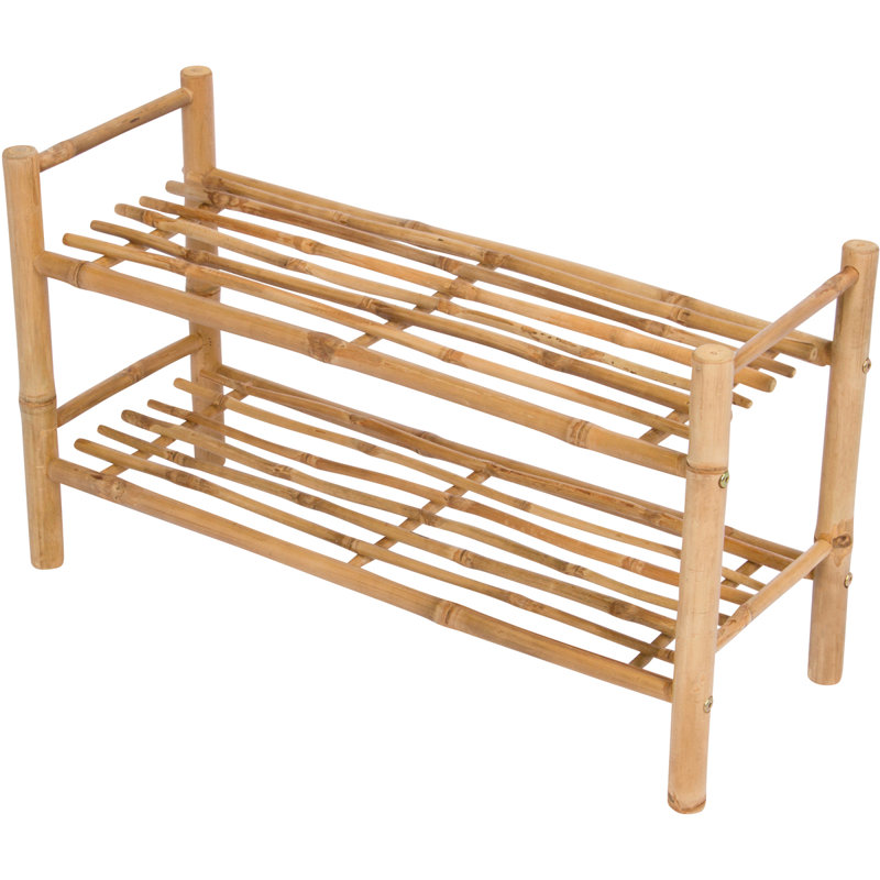 6 Pair Stackable Shoe Rack