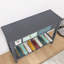 30'' Height MDF Console Table With 4 Drawers And Open Storage Shelf In Colourful