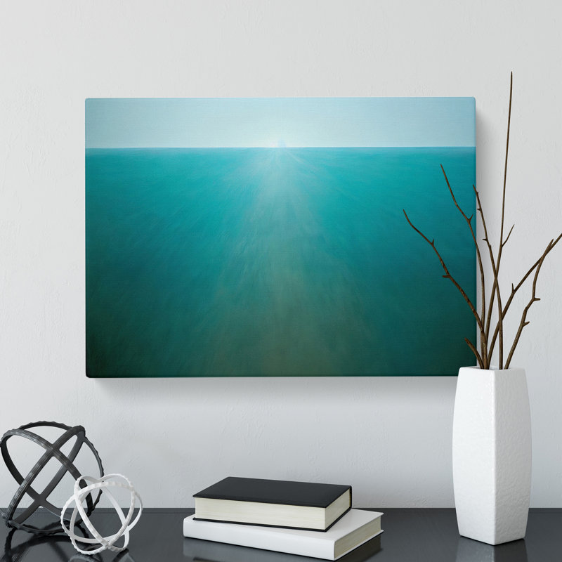 XXX-H1022-WF-6438X Ocean Art - Wrapped Canvas Print, 35cm H x 50cm W x 3cm D