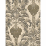 Hollywood Palm Floral Metallic Wallpaper Roll