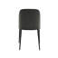 Ensemble de salle à manger 5 pièces avec table ronde en panneau de fibres à densité moyenne de 36 po et 4 chaises d'appoint rembourrées-412549328