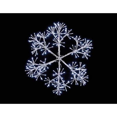 60cm Starburst LED Snowflake