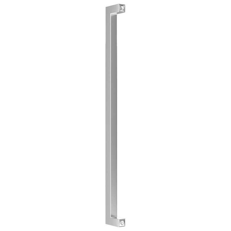 Acier inoxydable avec poignées d'armoire vidaXL, Argent argent, 18,9 po