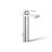 Parallel Tall Single-Handle Bathroom Sink Faucet, Single-Hole Faucet with Pop-Up Drain, 1.2 GPM-86309352-122588659