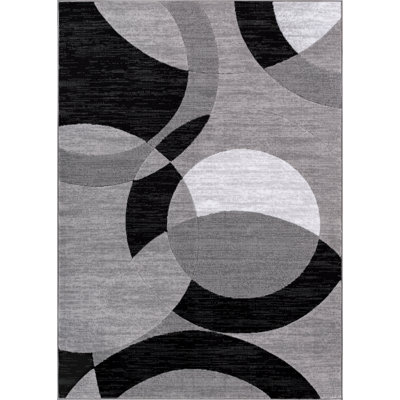 Geometric Synthetic Area Rug