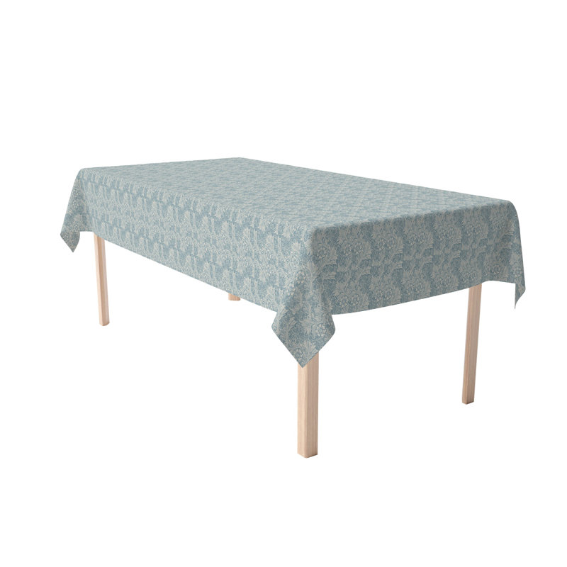 Rectangular Tablecloth, 100% Cotton, Floral 73, 84" x 60"