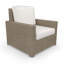 Chaise d'extérieur Henri avec coussins Sunbrella-1134823851