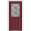 Porte d'entrée pré-suspendue en fibre de verre 1/2 panneau 2 panneaux Grace Grace-2022985753-2022985755-2022985744
