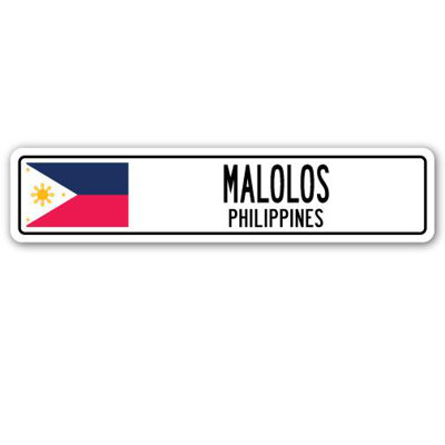 Panneau de signalisation en aluminium Malolos, Philippines