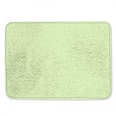 Tapis de bain vert clair