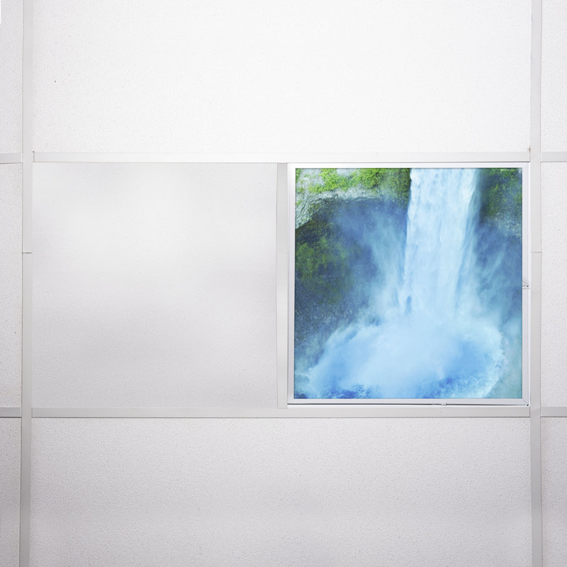 Waterfall Square Fixture Component Ceiling Light