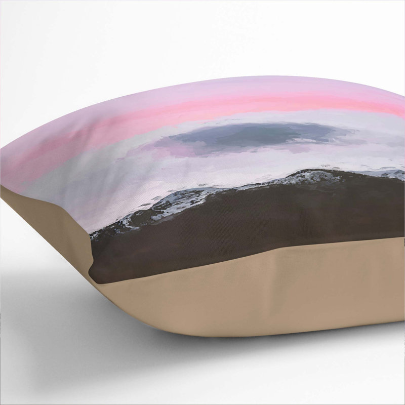 Square Cushion, 40cm H x 40cm W x 15cm D, Stone
