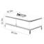 Table basse légère de luxe moderne-105512093