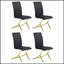 and Brass Dining Chairs Set of 2 with Ergonomic Design and Durable Frame for Comfortable Seating and Modern Dining Spaces