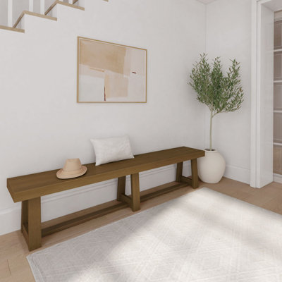 Banc en bois massif Tonyna