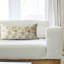 Housse de coussin lombaire Bodhi beige à imprimé floral, 35,5 x 71 cm-135246703-135246706