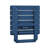 Kahn Rectangular HDPE Outdoor Folding Side Table-1459865145