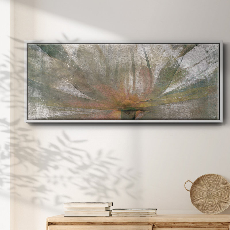 Lily Light- Framed Canvas, 20" H x 50" W