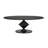 Katana Oval Metal Dining Table