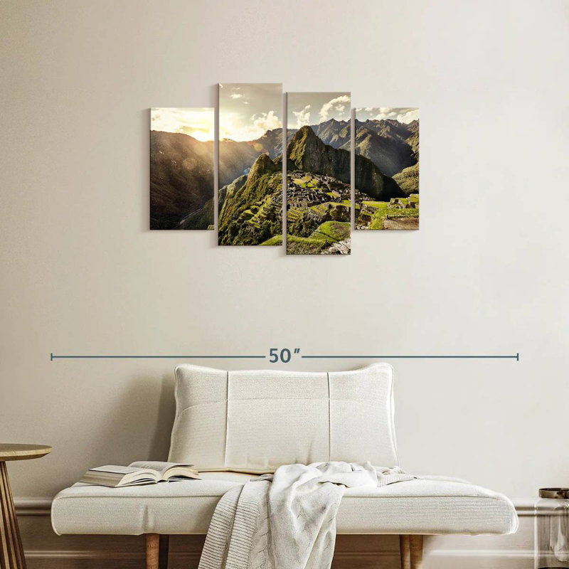 Lilie Ancient Machu Picchu, 22" H x 36" W