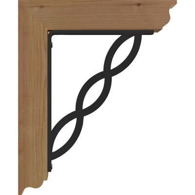 Loera 4" Single Brace Ironcrest Bracket