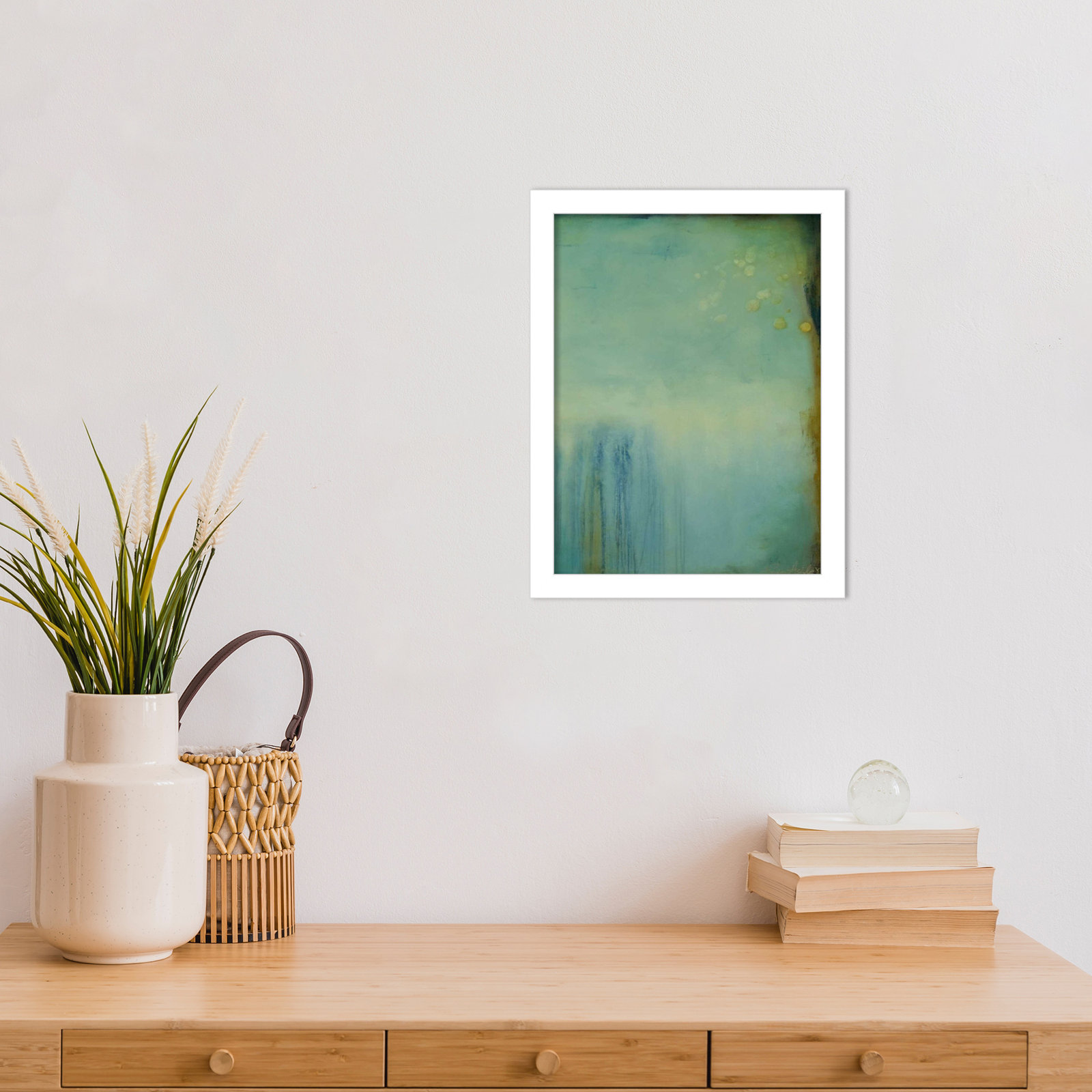Whispering Souls II Print by Erin Ashley, 13" H x 10" W, White