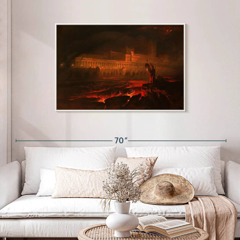 Le Pandemonium, Floating Frame White, 43 po x 29 po