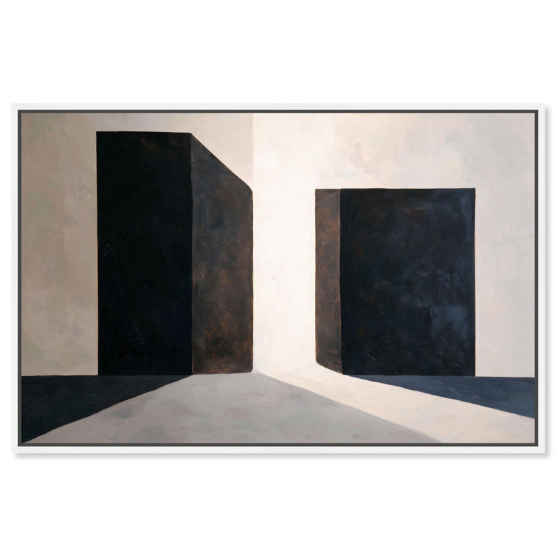 Impression sur toile "Bold Assertion II" par Art Remedy, cadre blanc, 36 x 24, H 25 po x l 37 po, Cadre blanc