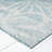 Abani OCE130A Blue Tropical Flower Indoor/Outdoor Area Rug-875845537