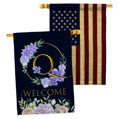 Drapeau de maison 40 po x 28 po K