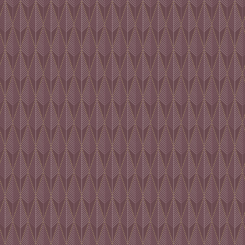 33' L x 20.9" W Wallpaper Roll, Purple